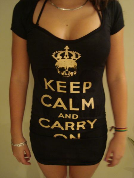 Vestido Keep Calm